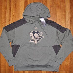 Adidas Pittsburgh Penguins Salute to Service Hockey Hoodie Men's M XL